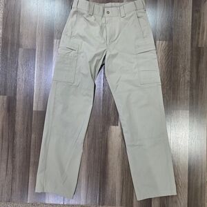 Blauer Flexforce Stretch Tactical Wicking Tan Cargo Pants Workwear Utility. 34R